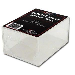 100-Card Slider Box BCW