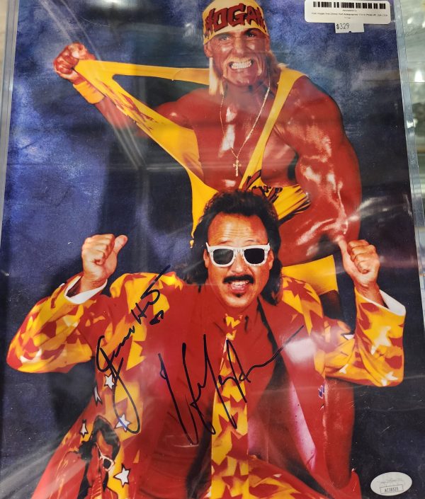 Hulk Hogan And Jimmy Hart Autographed 11x14 Photo W/ JSA COA