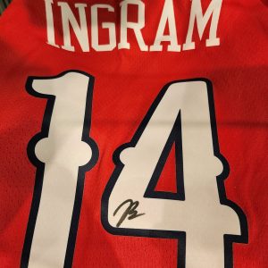 Brandon Ingram Pelicans Autographed Jersey w/Fanatics COA