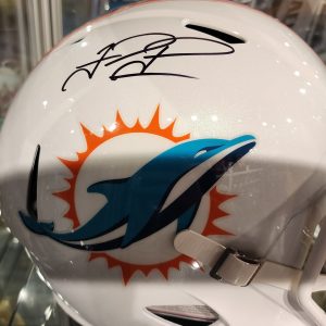 Tua Tagovailoa Dolphins Autographed Helmet w/Fanatics COA