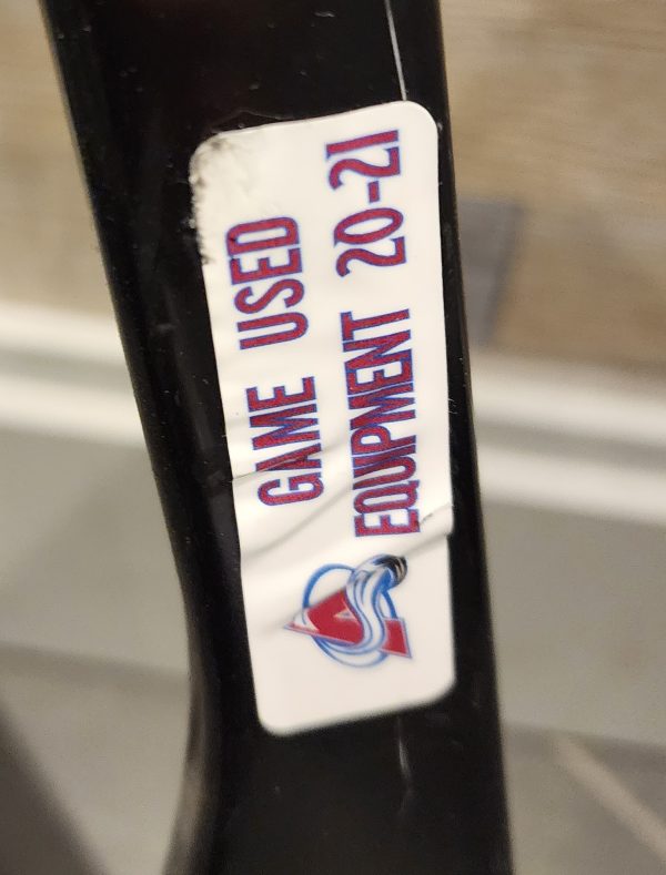 Nathan MacKinnon Game Used Hockey Stick