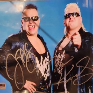 Brian Knobbs and Jerry Sags "The Nasty Boys" WWE Autographed 8x10