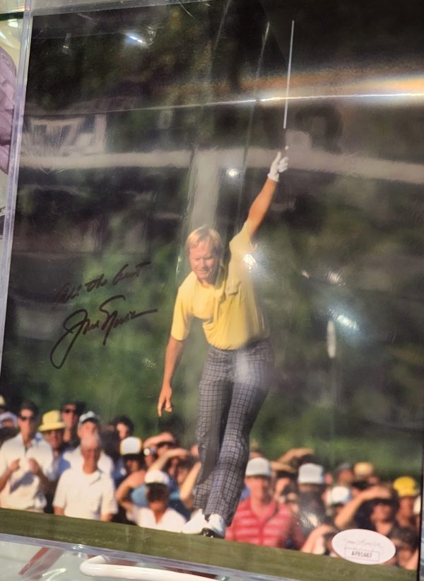 Jack Nicklaus PGA Autographed 8x10 Photo w/JSA COA