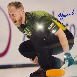 Brad Jacobs Curling Canada Autographed 8x10 Photo w/COA