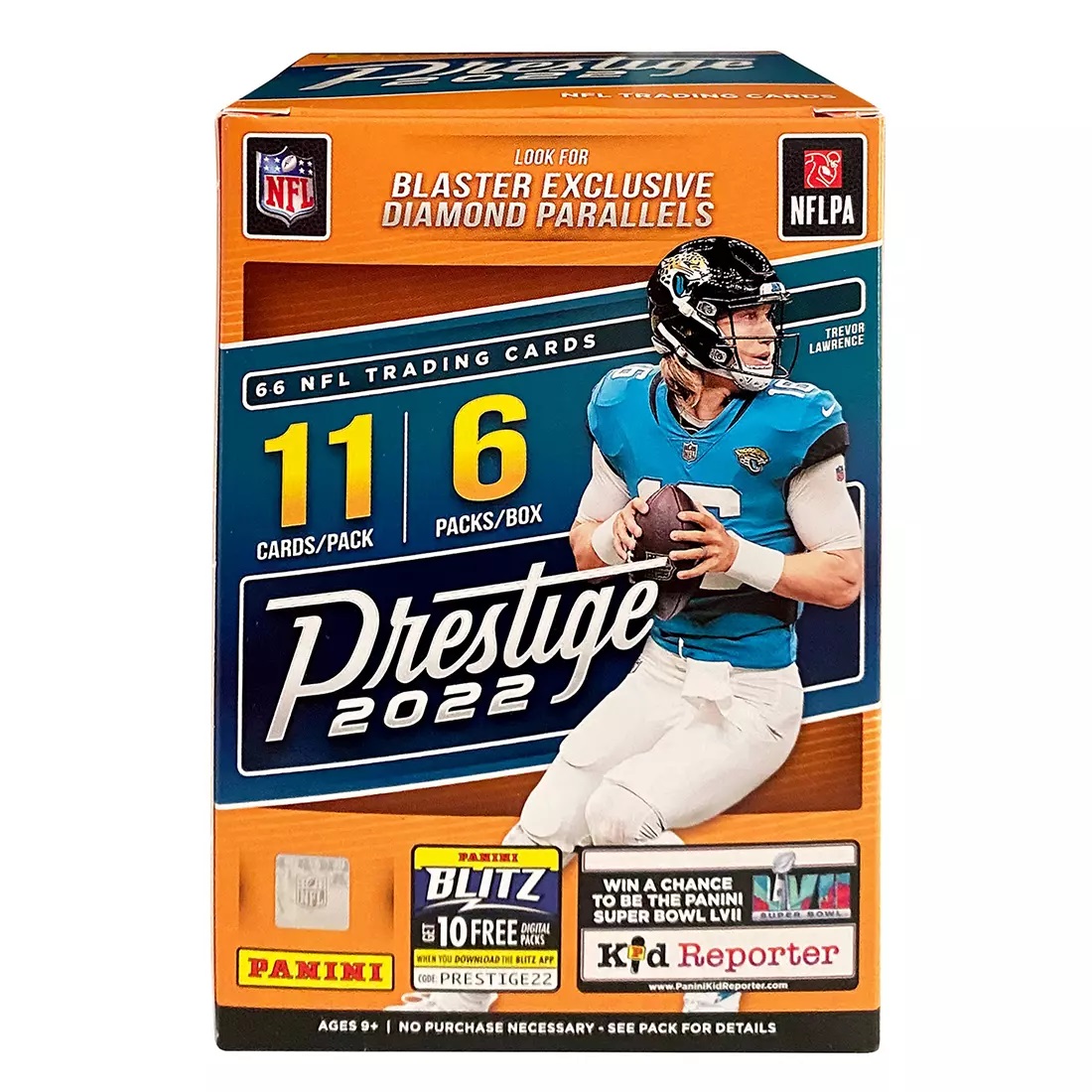 2022 Panini Prestige Football Blaster Box Icons and Heroes