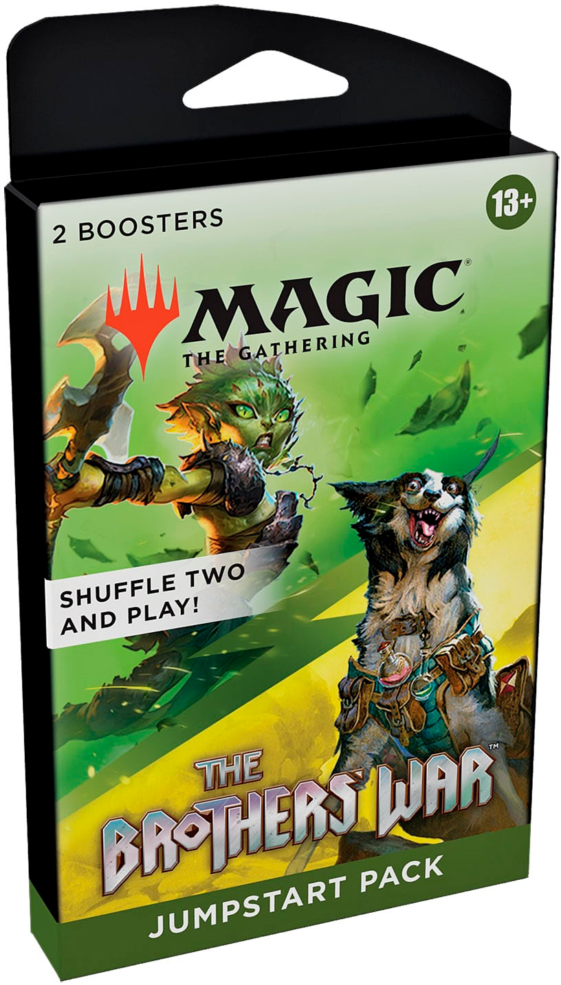 Magic The Gathering The Brothers' War Jumpstart Pack Two Boosters
