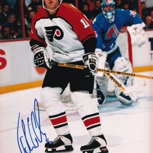 John Leclair Philadelphia Flyers Autographed 8x10 Photo w/COA