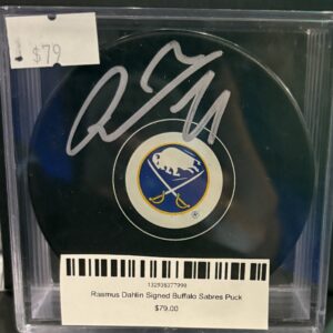 Rasmus Dahlin Signed Buffalo Sabres Puck