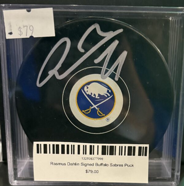 Rasmus Dahlin Signed Buffalo Sabres Puck