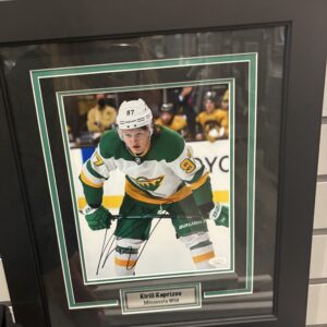 Kirill Kaprizov Signed Framed 8x10 w/JSA COA