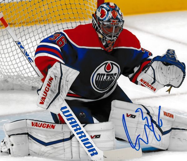Jack Campbell Edmonton Oilers Signed 8x10 Photo w/COA