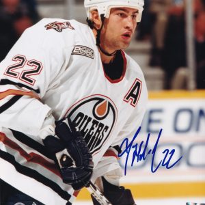 Roman Hamrlik Signed Edmonton Oilers 8x10 Photo w/COA