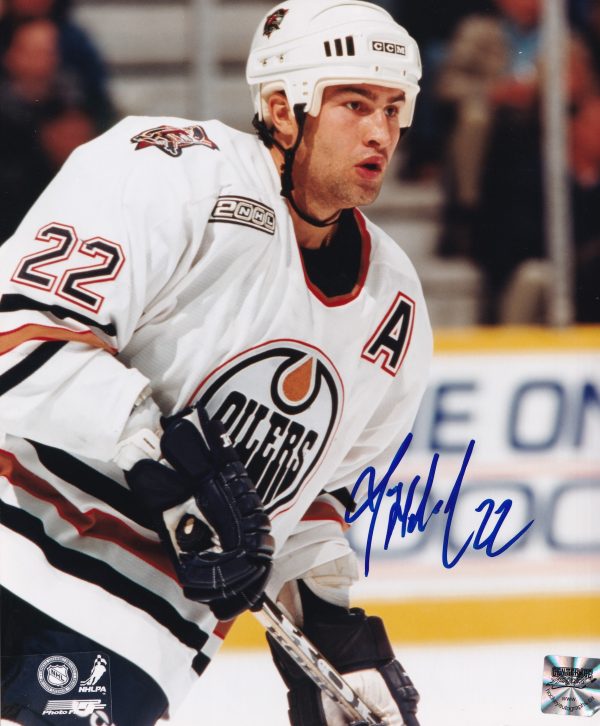 Roman Hamrlik Signed Edmonton Oilers 8x10 Photo w/COA