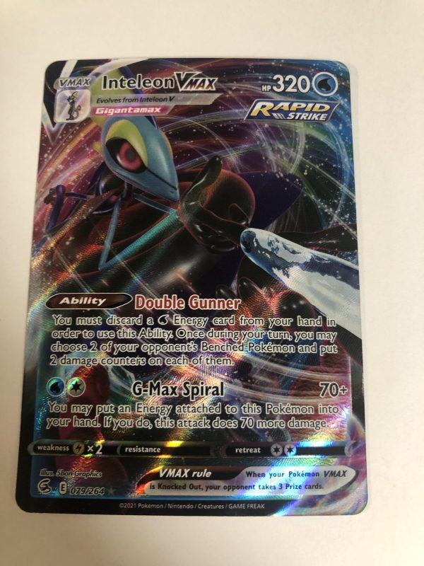 Pokemon Inteleon VMAX 079/264 Full Art Ultra Rare