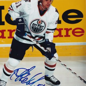 Andrei Kovalenko Signed Edmonton Oilers 8x10 Photo w/COA
