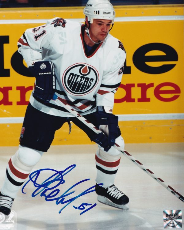 Andrei Kovalenko Signed Edmonton Oilers 8x10 Photo w/COA