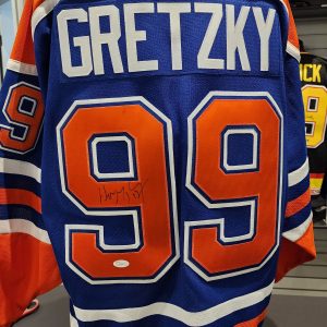Wayne Gretzky Autographed CCM Edmonton OIlers Jersey w/ JSA COA