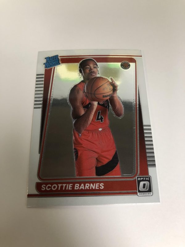 Scottie Barnes 2021-22 Donruss Optic Rated Rookie RC #186 | Icons And ...