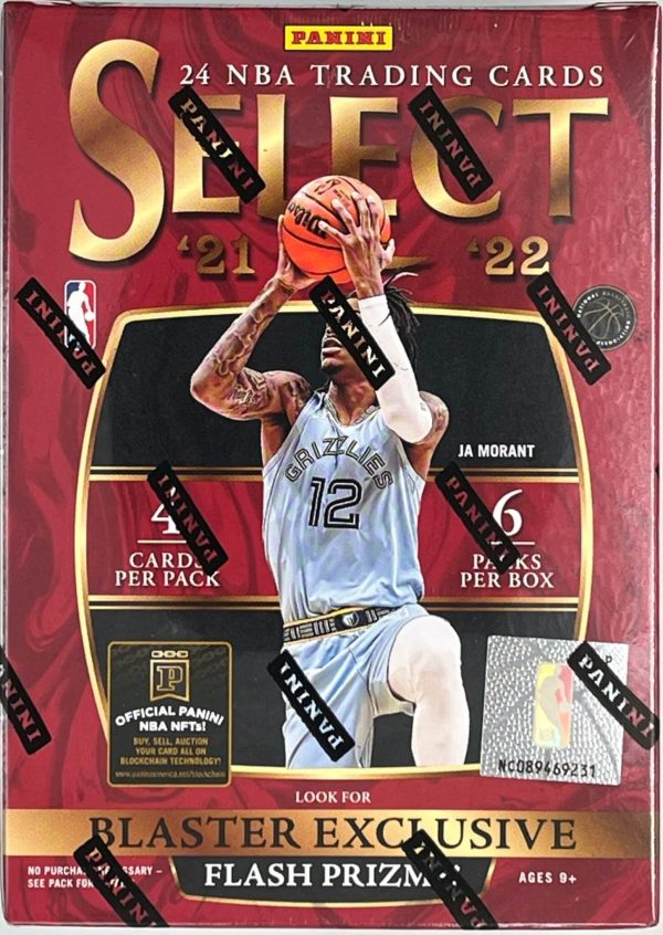 2021-22 Panini Select Basketball Blaster Box