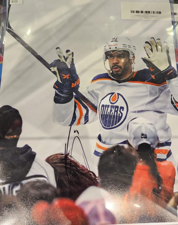 Evander Kane Oilers Signed 11x14 Photo w/ COA