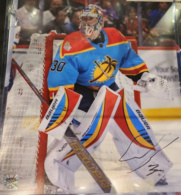 Spencer Knight Florida Panthers Signed 11x14 w/ COA