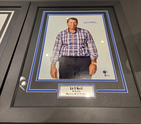 Framed Ed O'Neill "Al Bundy" Signed 11x14 Photo w/ Beckett COA