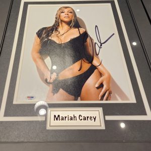Framed Mariah Carey 11x14 Photo w/ PSA COA
