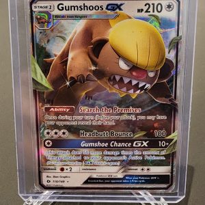 Pokemon TCG Gumshoos GX 110/149 Sun & Moon Ultra Rare Holo