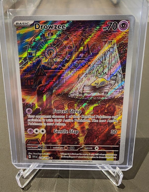 Pokemon TCG Drowzee 210/198 Scarlet & Violet Alt Art