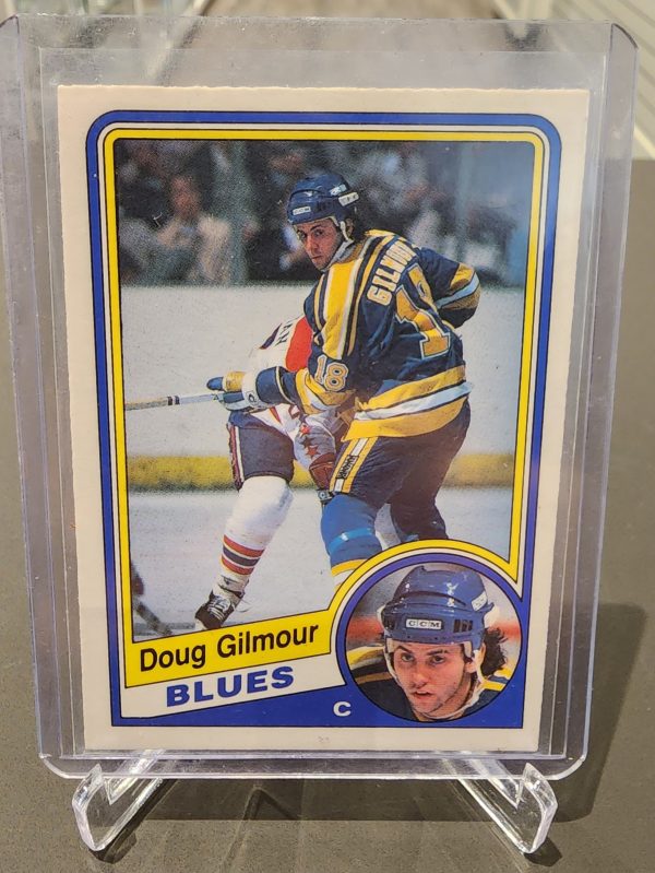 Doug Gilmour 1984-85 OPC Rookie Card #185