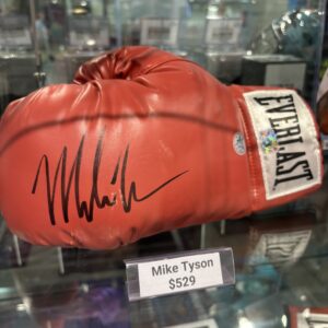 Mike Tyson Autographed Everlast Boxing Glove w/COA