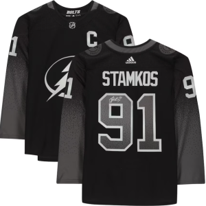 Steven Stamkos Autographed Fanatics Black Alternate Jersey w/COA