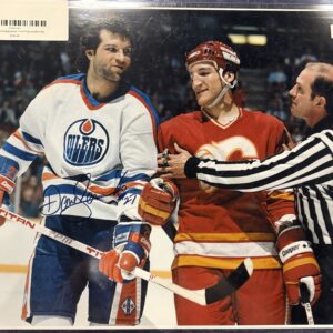 Dave Semenko Autographed 11x14 Photo w/JSA COA