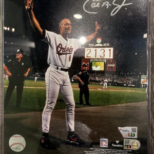 Cal Ripken Jr. Autographed 8x10 Photo w/Fanatics COA