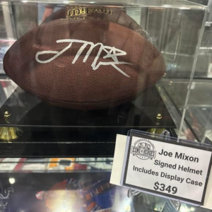 Joe Mixon Autographed Football w/JSA COA Display Included