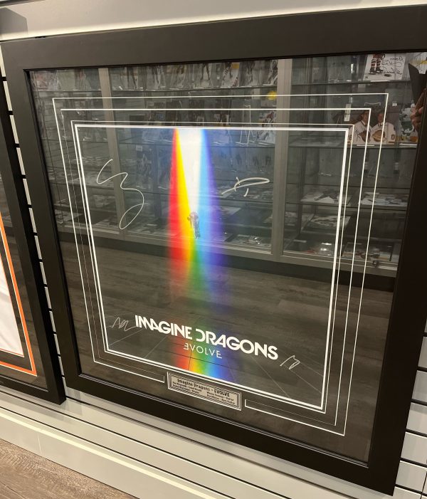 Imagine Dragons Signed Poster Framed W/COA