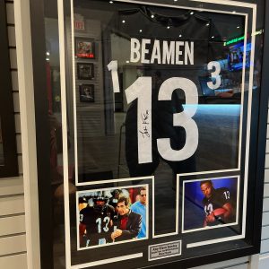 Jamie Foxx Signed "Beamen" Movie Jersey Framed W/ COA