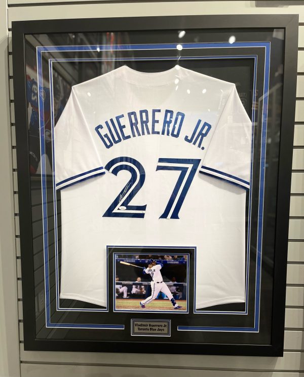 Vladimir Guerrero Jr. Signed Jersey Framed W/ COA