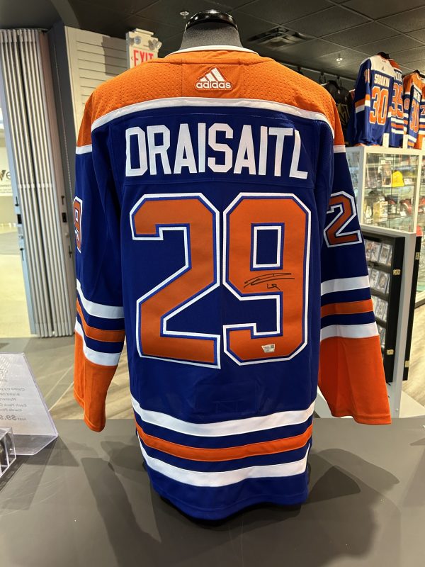 Leon Draisaitl Signed Home Jersey W/ Fanatics COA