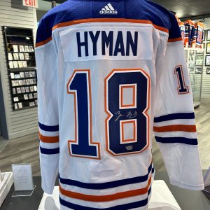 Zach Hyman Signed White Adidas Jersey W/ Fanatics COA