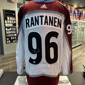 Mikko Rantanen Signed Colorado Jersey W/ AJ Sports COA