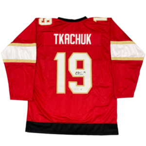 Matthew Tkachuk Signed Florida Panthers Jersey W/ JSA COA