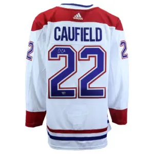 Cole Caufield Signed Candiens Jersey W COA