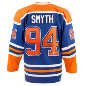 Ryan Smyth Signed Oilers Jersey W/ COA