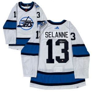 Teemu Salanne Signed Reverse Retro Jets Jersey W/ COA