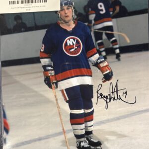 Bryan Trottier Signed Islanders 8X10 Photo W/ COA