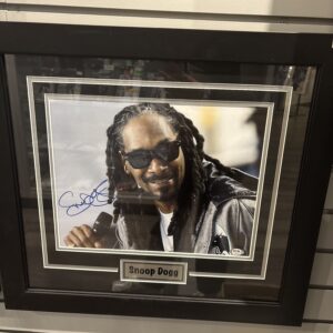 Snoop Dogg Signed and Framed Picture