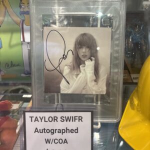 Taylor Swift Signed Framed CD