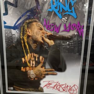 Tekashi69 Signed and Framed Picture