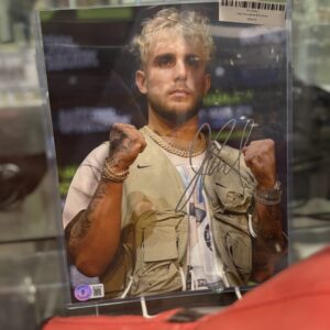 Jake Paul signed 8x10 photo